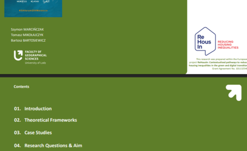 Residualisation of public housing – Lessons from Poland’s largest cities