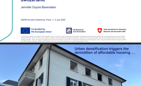 Impacts of climate change adaptation and mitigation measures on housing inequalities in Switzerland