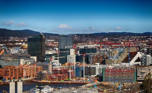 Oslo city view