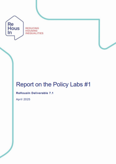 Report on the Policy Labs #1