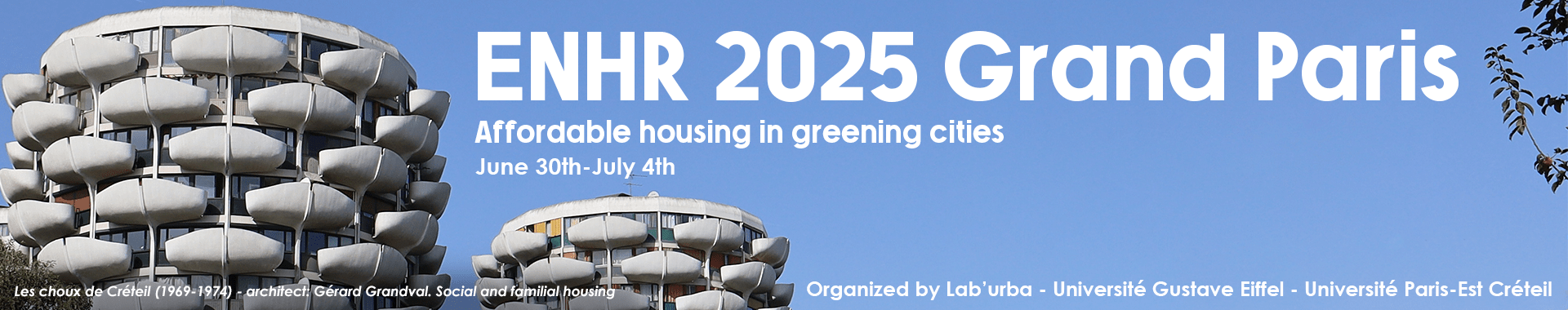 ENHR 2025 project logo