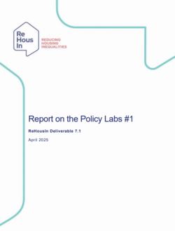 Report on the Policy Labs #1